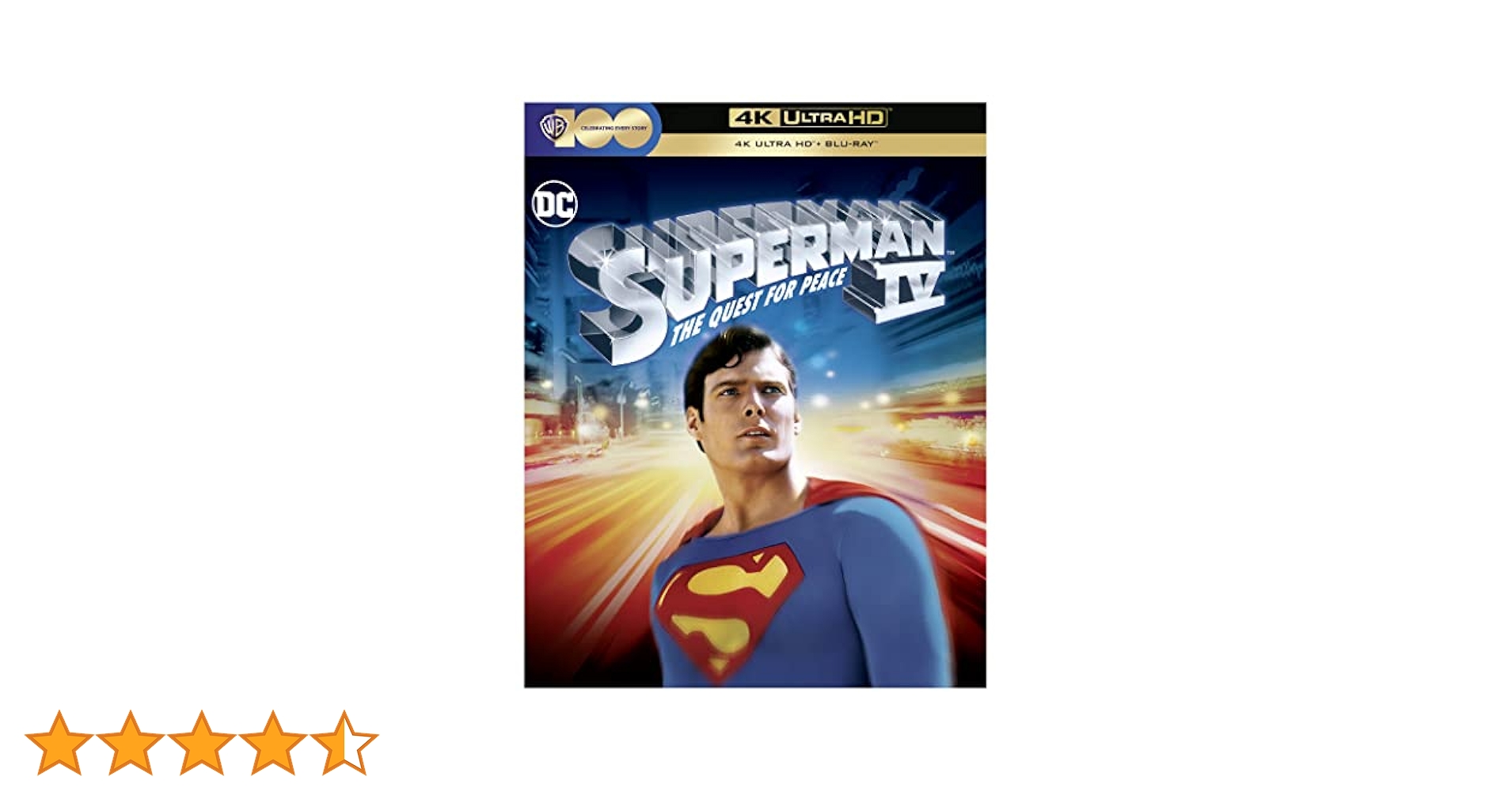 Amazon.co.jp: Superman IV - The Quest for Peace [Region Free